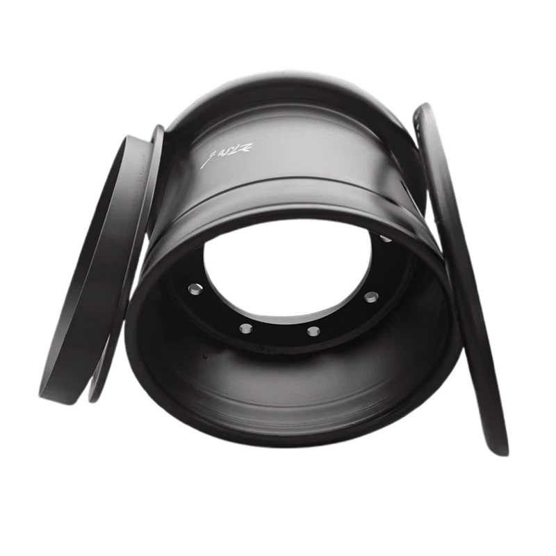 Ymyl olwyn fforch godi du 4 pc